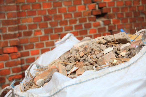 A professional team conducting flat clearance in Rotherhithe