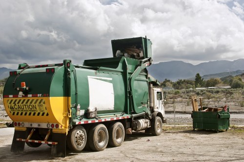 Efficient removal of household items by clearances team