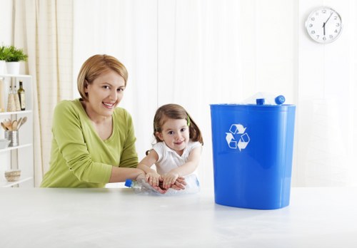 Business office managing waste in Rotherhithe