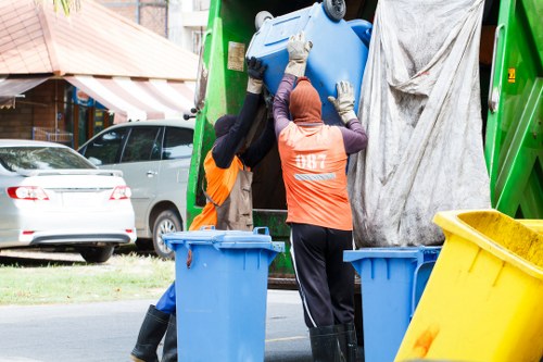 Recycling process for commercial waste